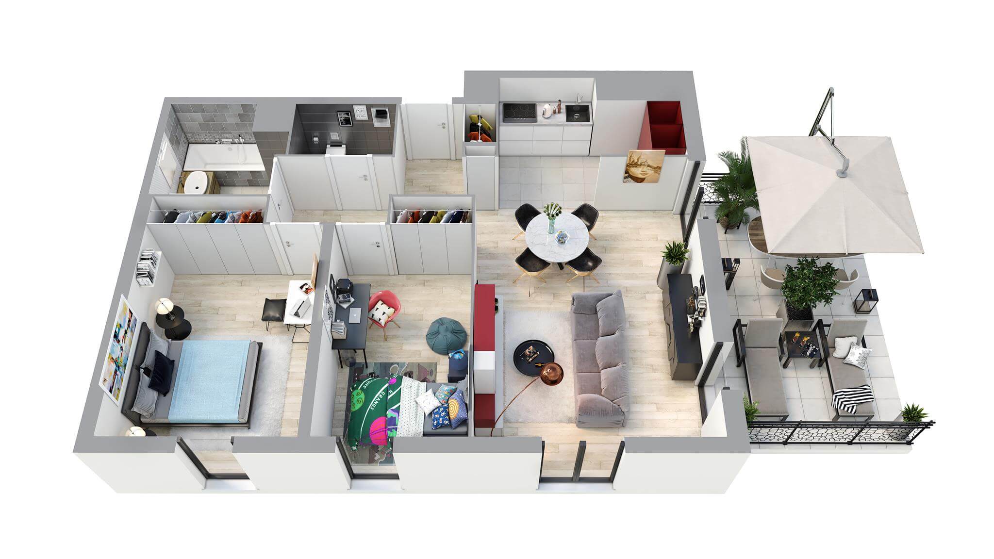 3D Floor plans