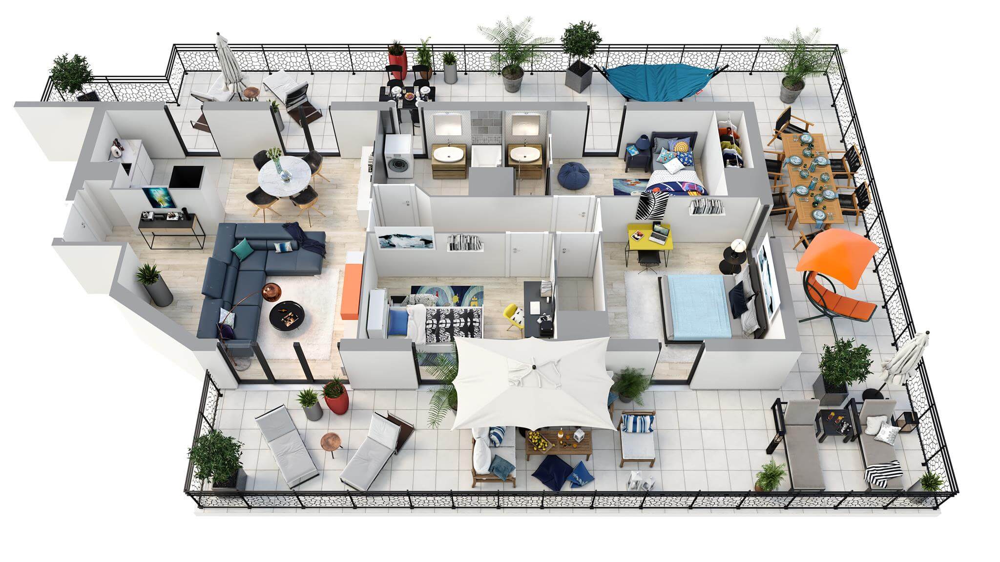 3D Floor plans